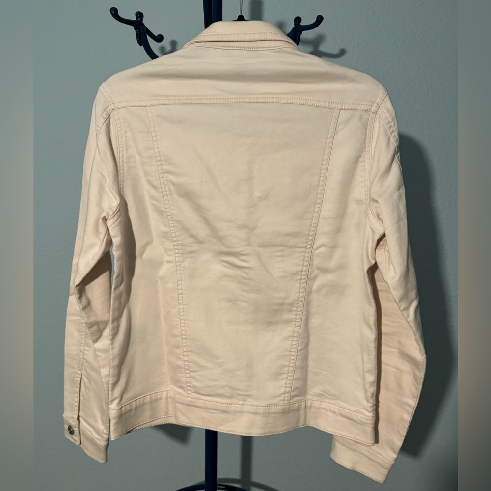 Buffalo David Bitton Women’s Small Denim Jacket Light Pink WOMEN’S CLOSEOUT - Picture 3 of 3